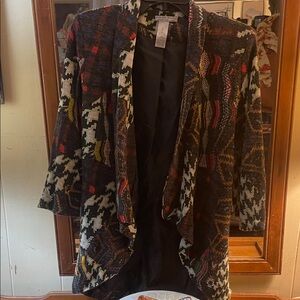 Alberto Makali Multicolor Patterned Jacket